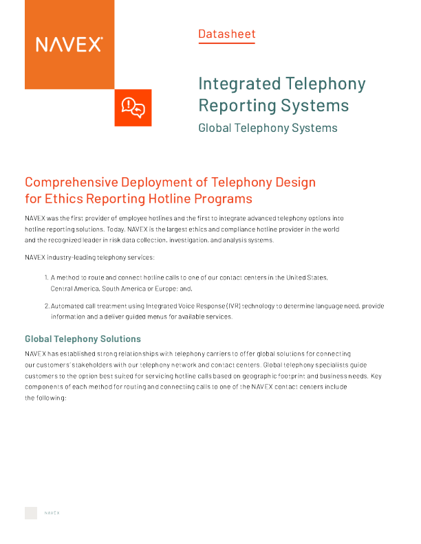 综合电话报告系统