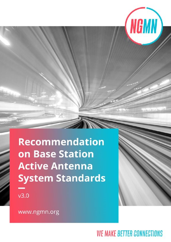 关于基站有源天线系统标准 V3.0 的建议