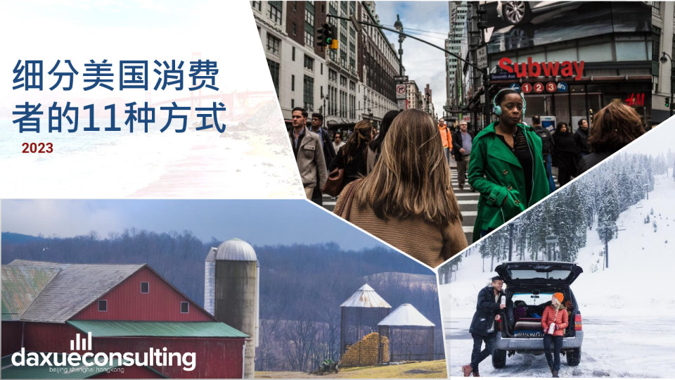 细分美国消费者的11种方式（中文版）