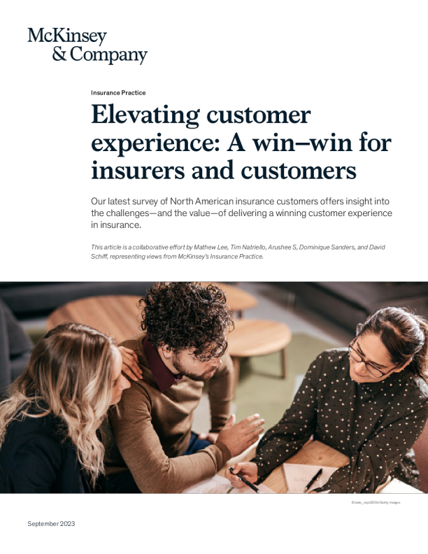 提升客户体验 ： 保险公司和客户的双赢