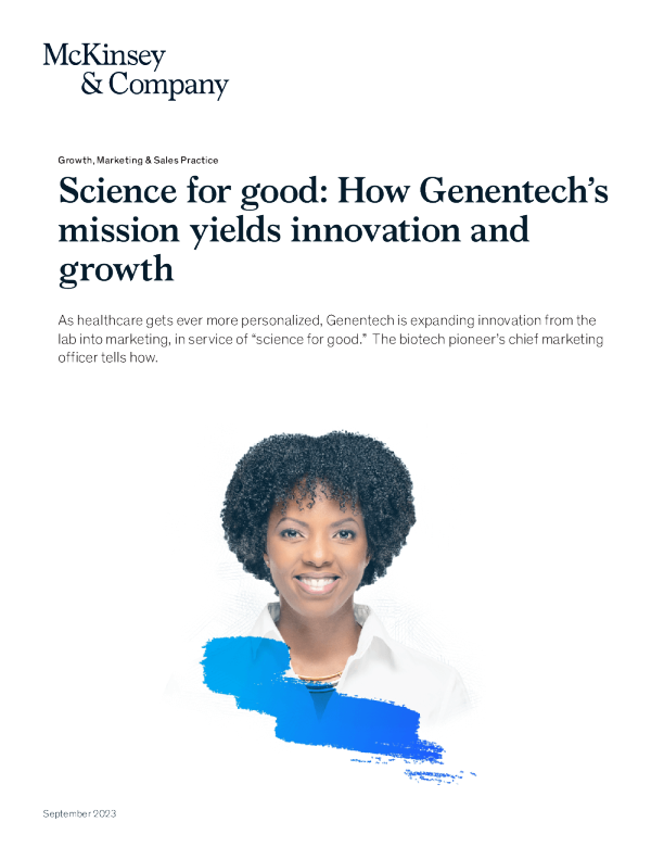 科学为善 ： 基因泰克的使命如何产生创新和增长