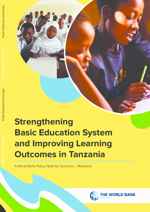 加强坦桑尼亚的基础教育体系和提高学习成果