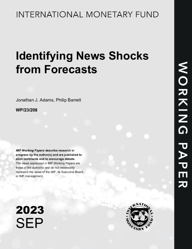 从预测中识别新闻冲击