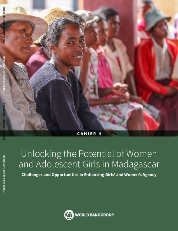 释放马达加斯加妇女和少女的潜力——加强女孩和妇女机构的挑战和机遇：手册4