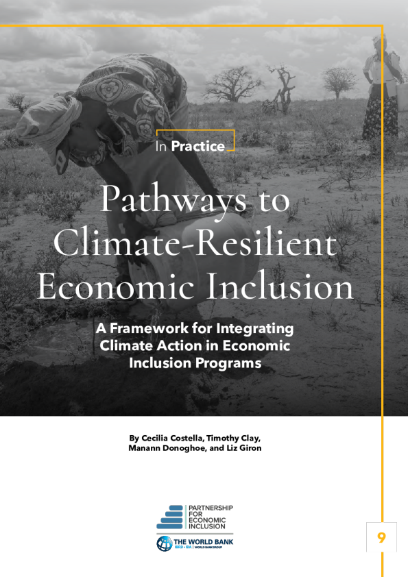 实现气候适应性经济包容性的途径：将气候行动纳入经济包容性计划的框架