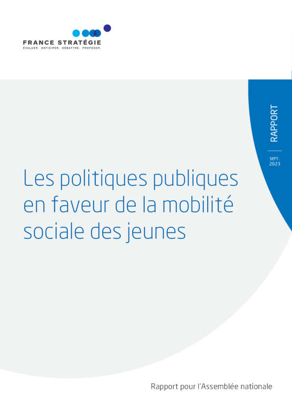 Les politiques publiques en faveur de la mobilité sociale des jeunes