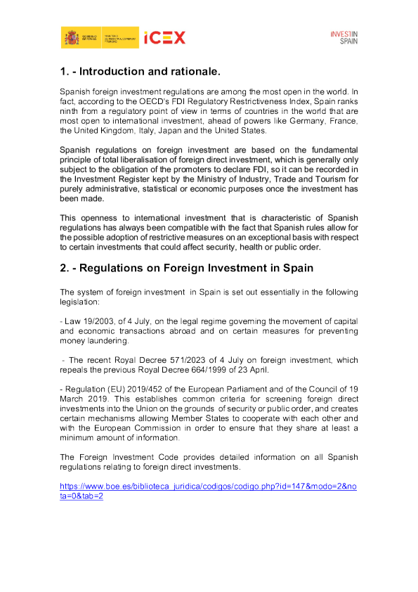 外国直接投资的新法律制度