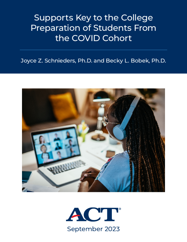 支持 COVID 队列学生的大学准备的关键