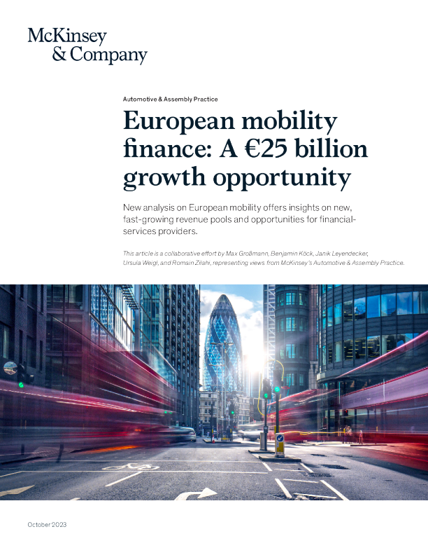 欧洲移动金融 ： 250 亿欧元的增长机会