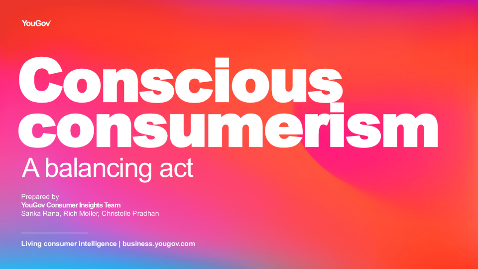 有意识的消费主义 - 一种平衡行为