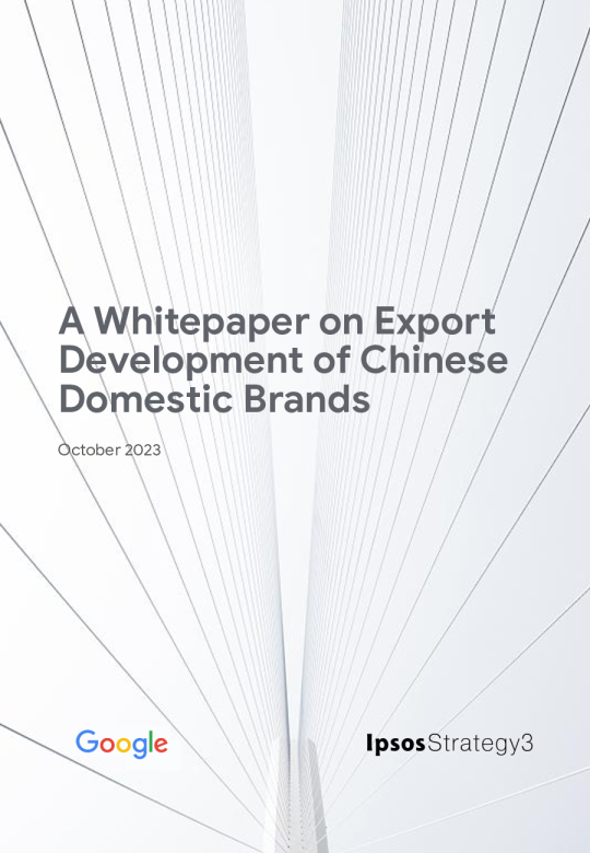 中国国产品牌的出口发展