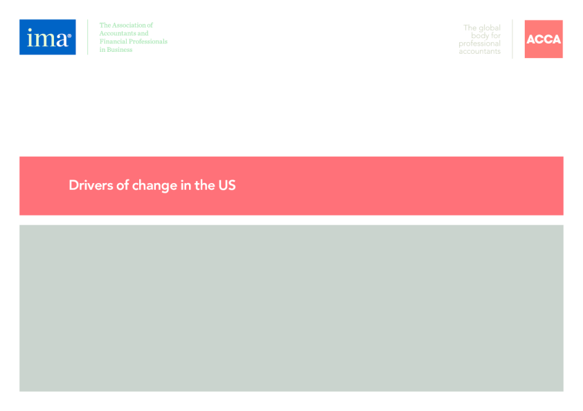 美国变革的驱动力