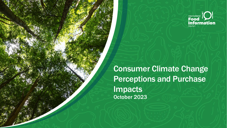 消费者调查 ： 对气候变化的认知和购买影响