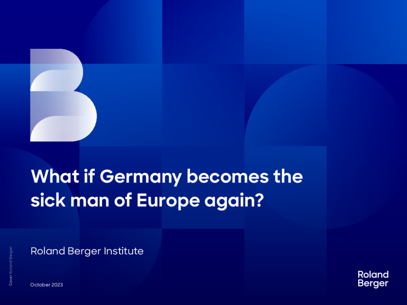 如果德国再次成为欧洲的病夫怎么办 ?