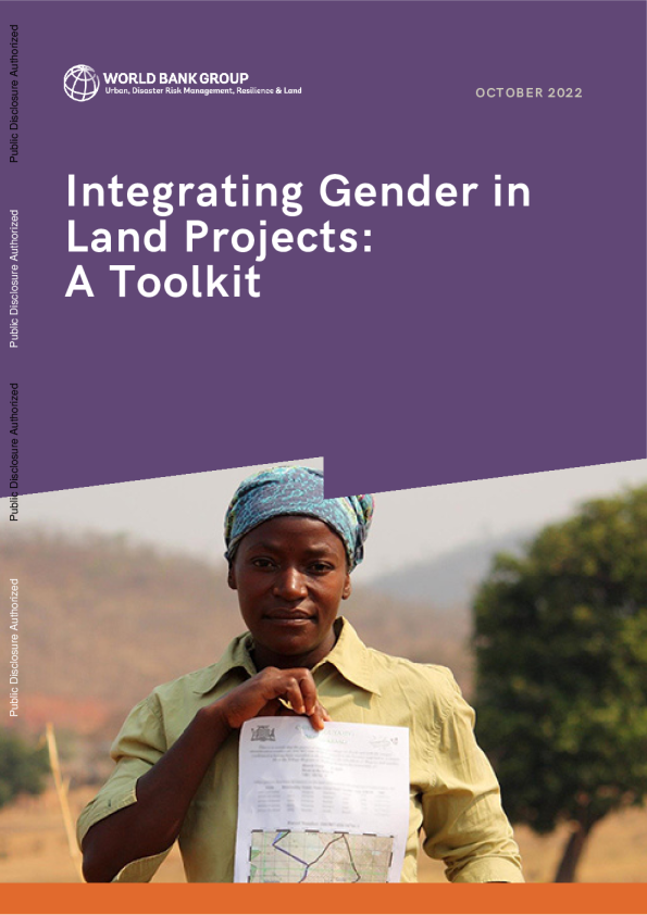 将性别问题纳入土地项目