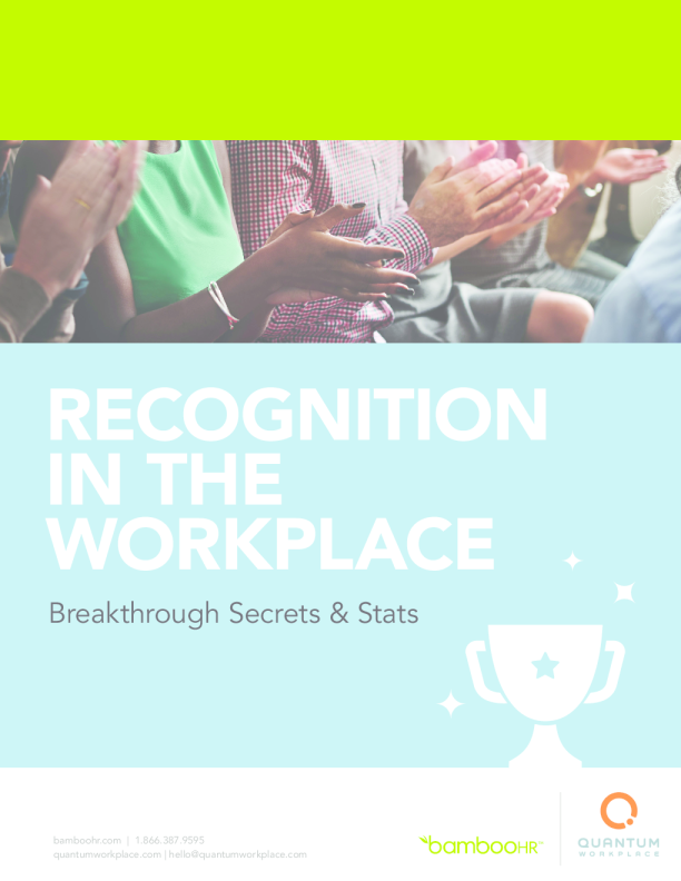 工作场所的认可