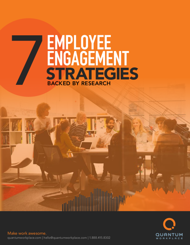 7 个员工敬业度战略支持的研究