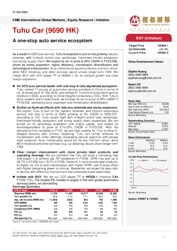 一站式汽车服务生态系统