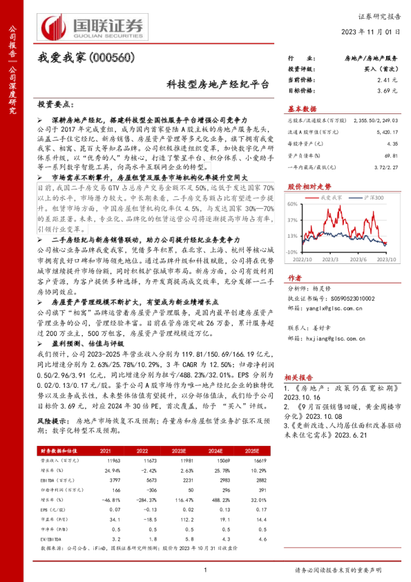 科技型房地产经纪平台