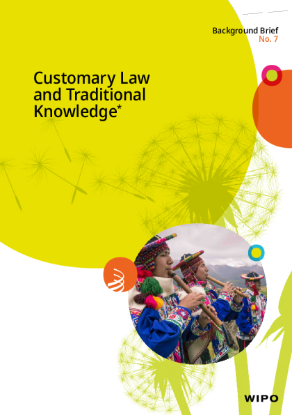 习惯法与传统知识