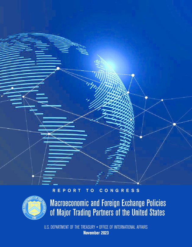 美国主要贸易伙伴宏观经济和外汇政策报告