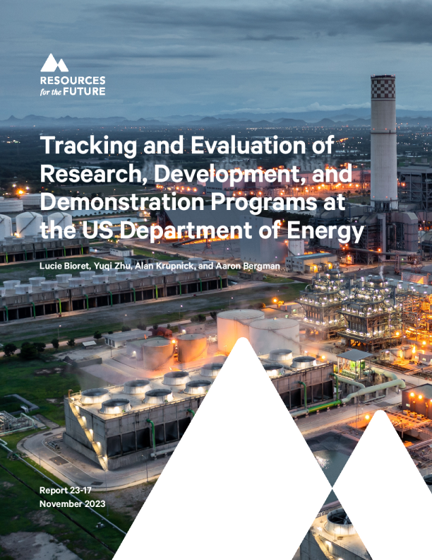 美国能源部的跟踪和评估研究、开发和示范项目