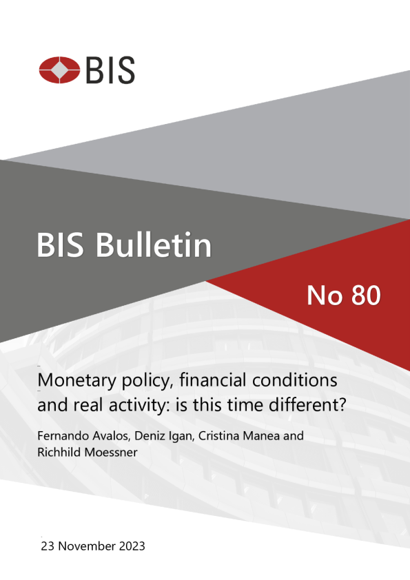 货币政策、金融状况和实际活动：这次不同吗？