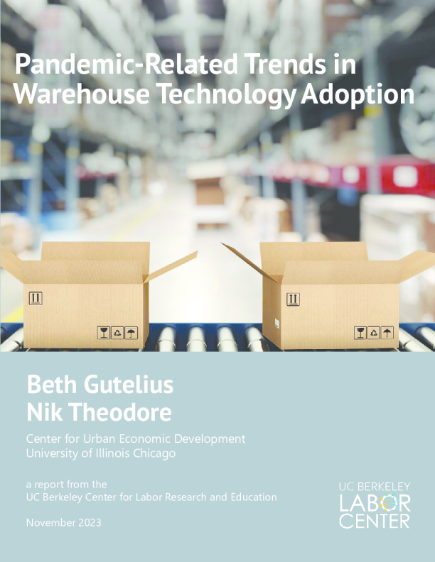 仓库技术采用与大流行相关的趋势