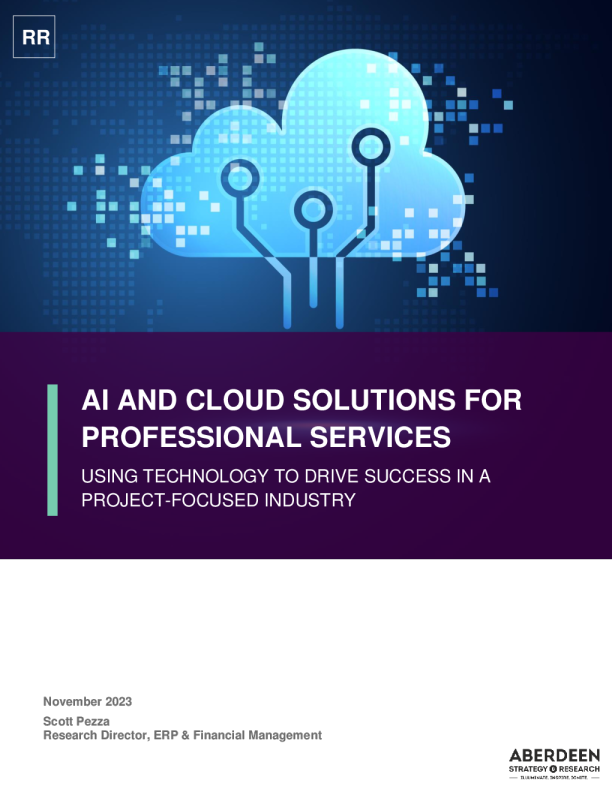 AI和云解决方案，适用于专业服务。