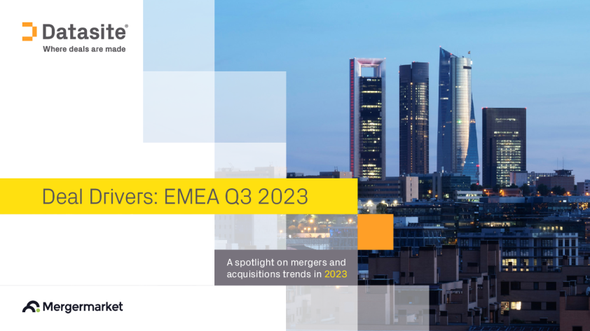 交易驱动因素 ： EMEA Q3 2023