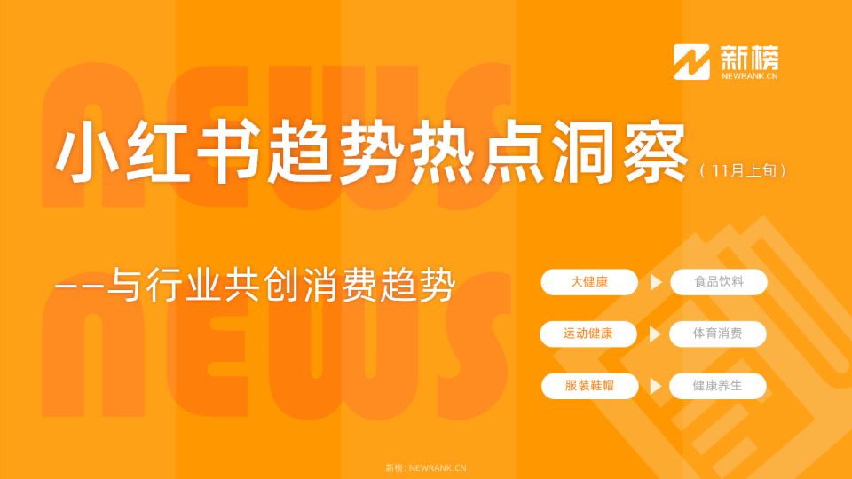 小红书趋势热点洞察报告11月上