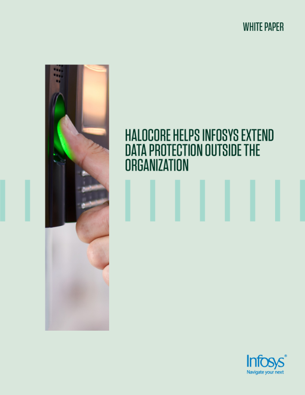 Halocore 帮助 Infosys 将数据保护扩展到组织外部