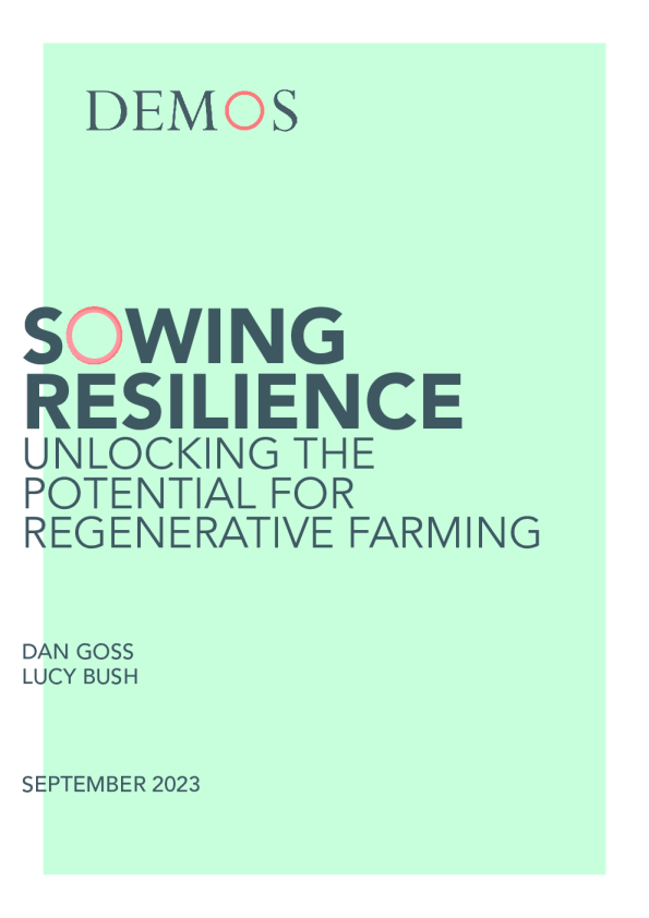 2023播种韧性-释放再生农业的潜力研究报告英文