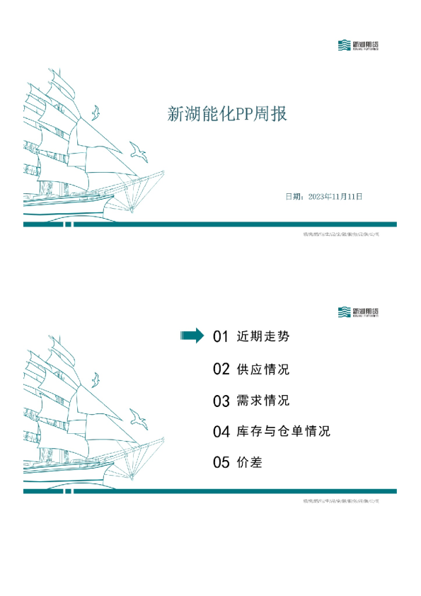 新湖能化PP周报