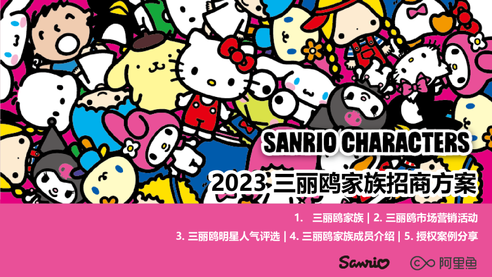 2023三丽鸥IP家族招商方案