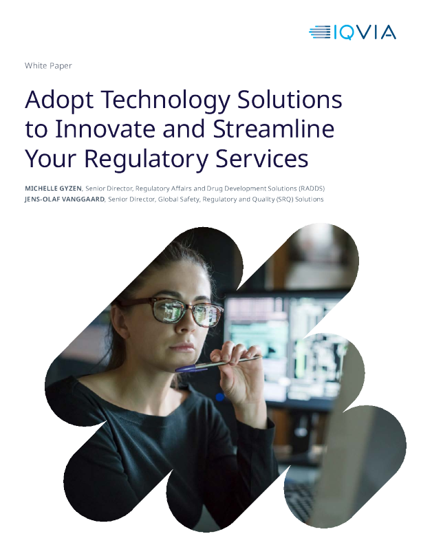 采用技术解决方案来创新和简化您的监管服务