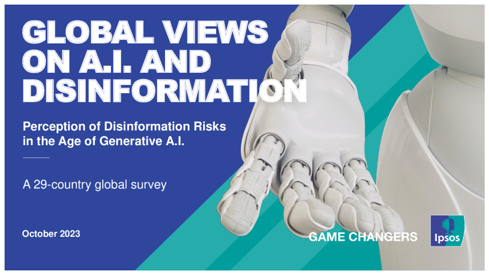 全球对人工智能和虚假信息的看法：29个国家的全球调查