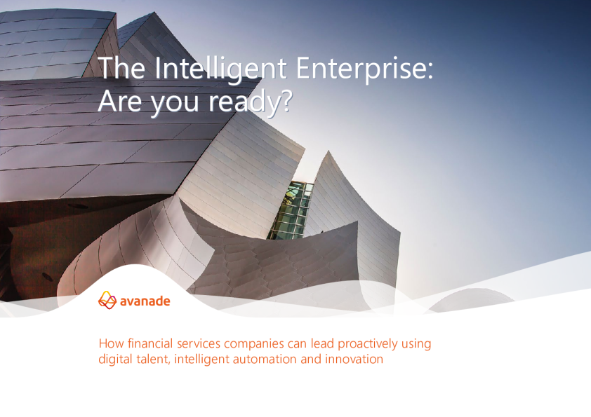 智能金融服务领域 – 您做好准备了吗？