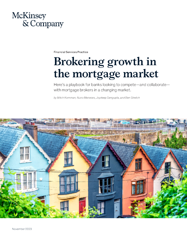 抵押贷款市场的经纪增长