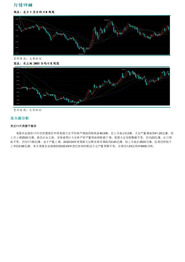 新湖农产（豆类）周报