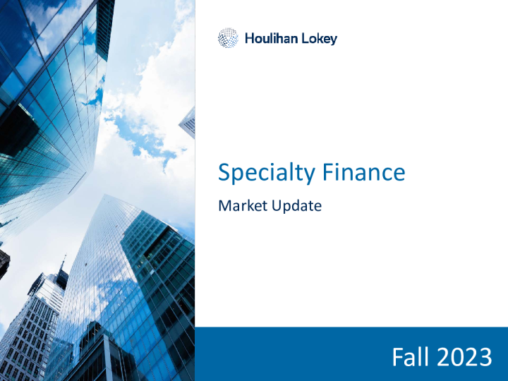 2023年秋季市场更新