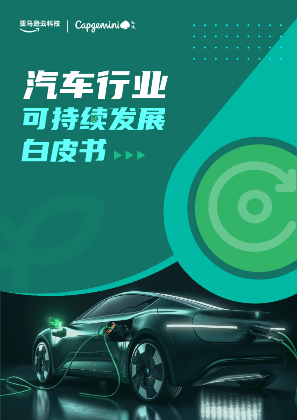 汽车行业可持续发展白皮书
