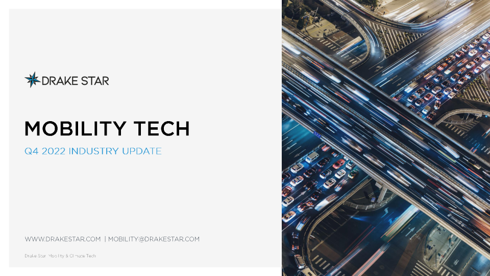 Global Mobility Tech Industry Update | Q4 2022