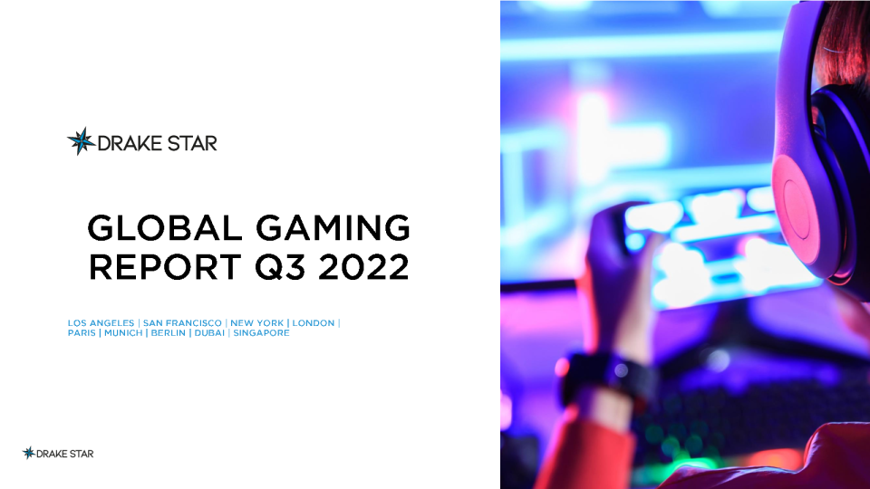 全球游戏报告 | 2022 年第三季度