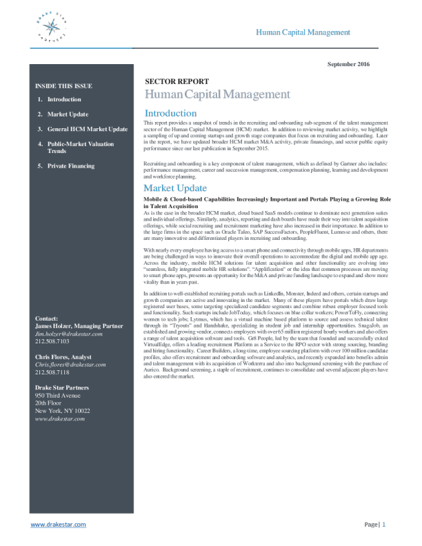 2016 人力资本管理报告