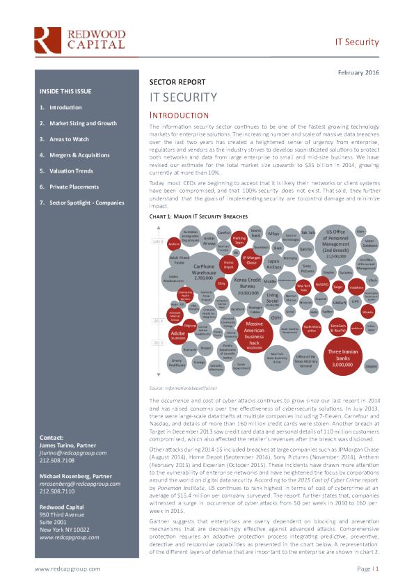 2016 年 2 月 IT 安全报告