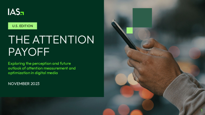 IAS 报告 ： 美国注注力回报