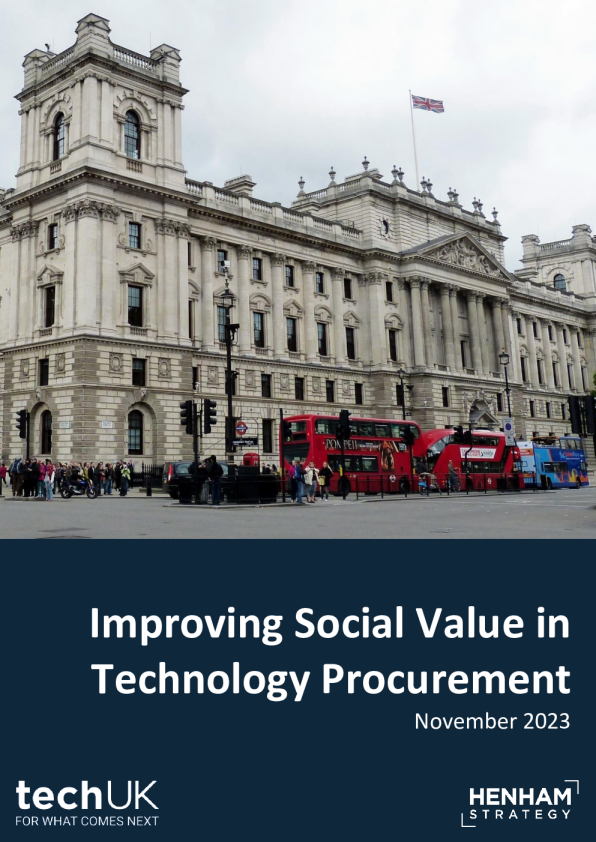 提升技术采购的社会价值