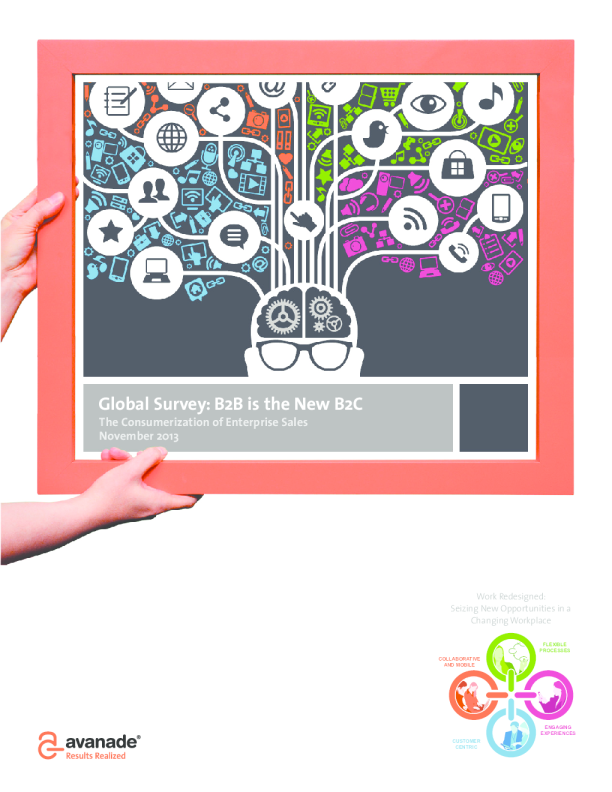 全局观念 ： B2B 是新的 B2