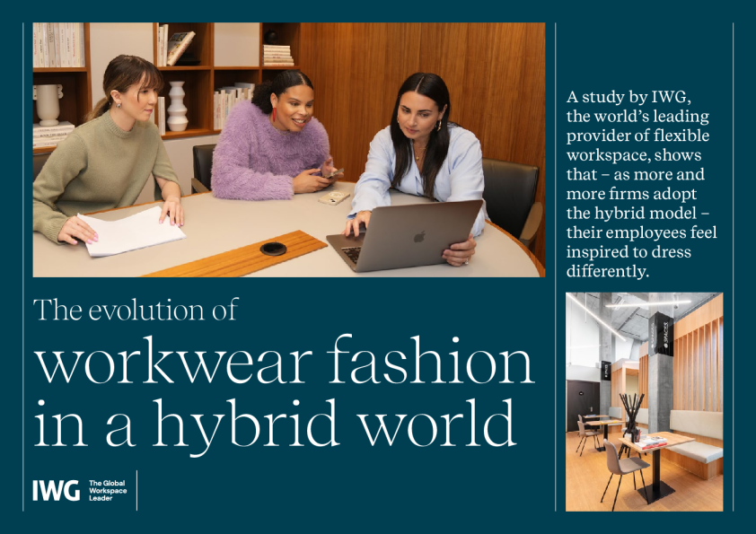 混合式世界中工作服时尚的演变